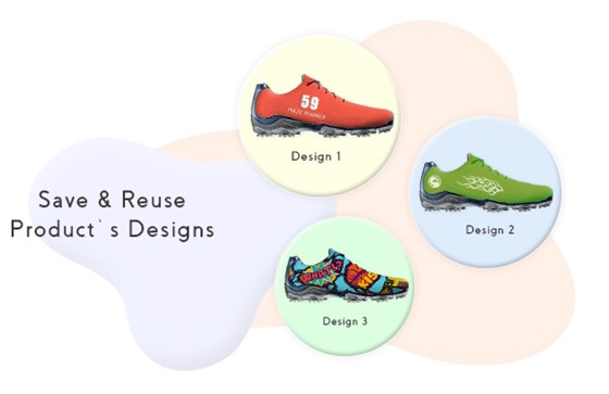Artwork: custom shoe design software